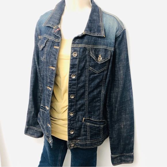 Tommy Hilfiger Patriotic Denim Trucker Jacket - Picture 16 of 16